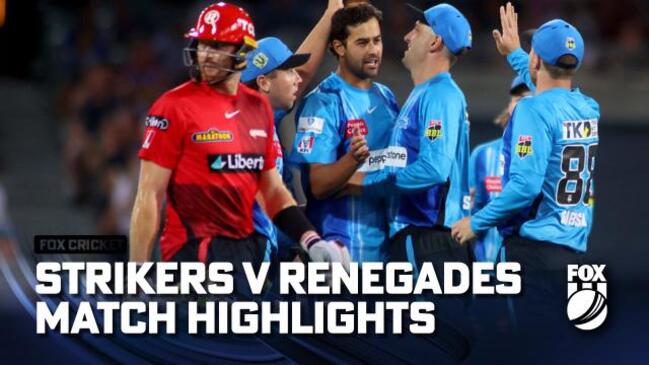 Strikers v Renegades Match Highlights