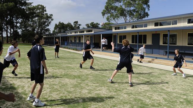 Hills Adventist College’s campus at Kellyville opened in 2011. Pictured is the opening in 2011.