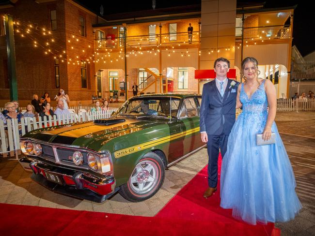 CLASS OF 2024: Townsville Grammar School formal. Students Daniel McConachy & Mikaeli Baker.