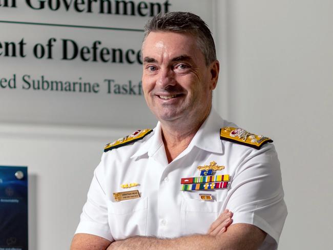 CANBERRA, AUSTRALIA - NewsWire Photos MARCH 8, 2023: , Chief of the Nuclear-Powered Submarine Taskforce, Vice-Admiral Jonathan Mead in Canberra. , Picture: NCA NewsWire / Gary Ramage, , , , , , , , ,  ,