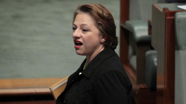 Sophie Mirabella, during her parliamentary career as the member for Indi and shadow industry Minister.