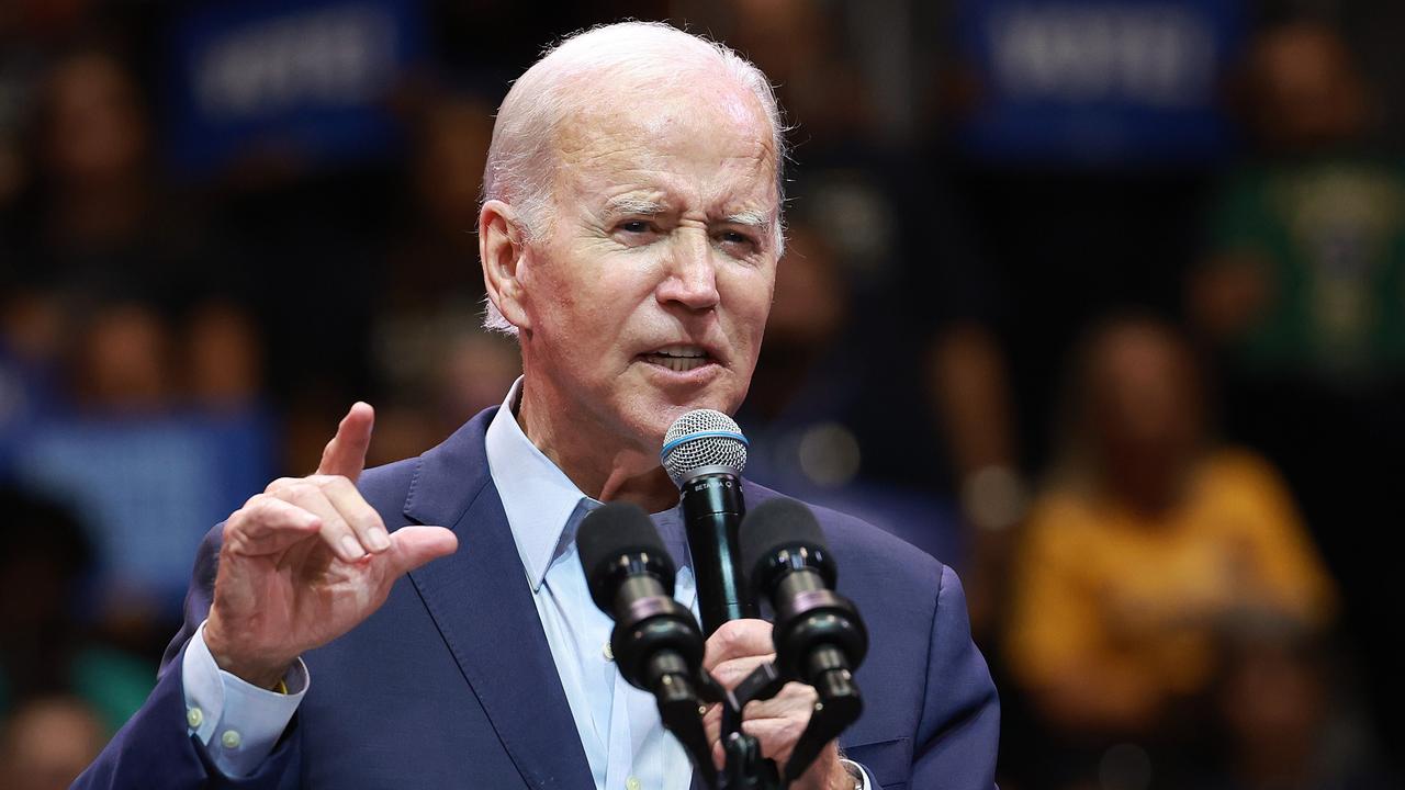 President Joe Biden campaigns in Florida. Picture: Joe Raedle (Getty Images/AFP)