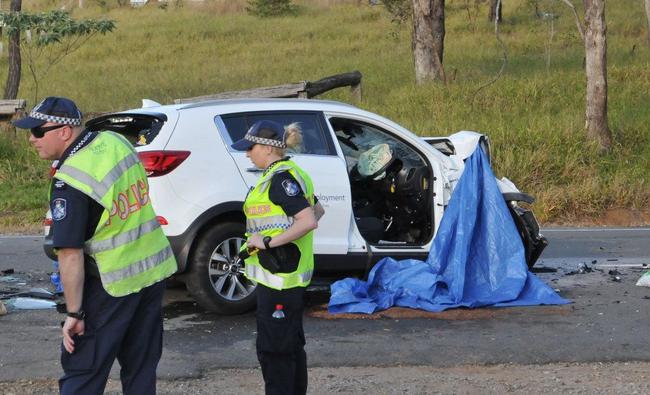 No charges will be laid following a fatal crash at Gootchie in July. . Picture: scott kovacevic