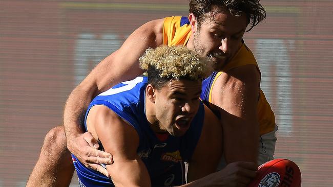 Jason Johannisen has received plenty of attention from opposition teams. Picture: AAP