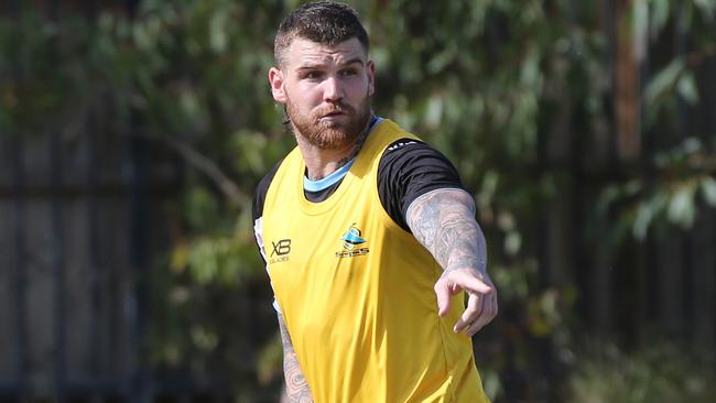 Dugan’s future with Cronulla remains in doubt. Photo: Richard Dobson