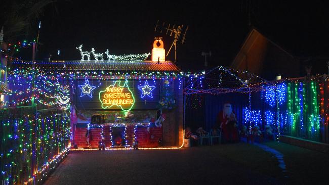 Trevor and Rieckie Muchow's Morrison St home is filled with festive joy.