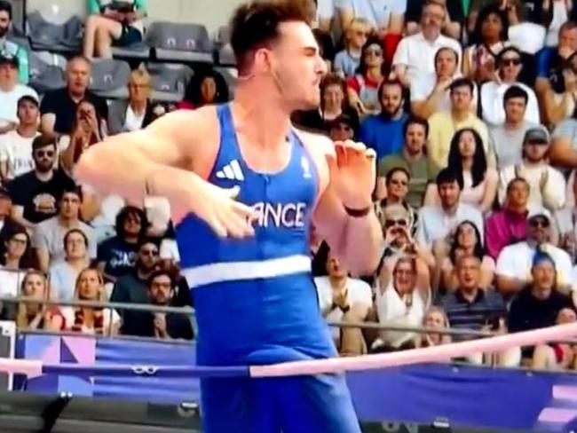 Frenchman Anthony Ammirati has been propelled to stardom in Paris - but not because of his pole vault ability.