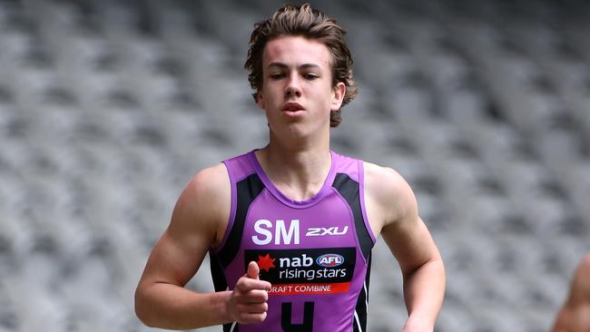 Collingwood father-son prospect Callum Brown. Picture: Mark Dadswell