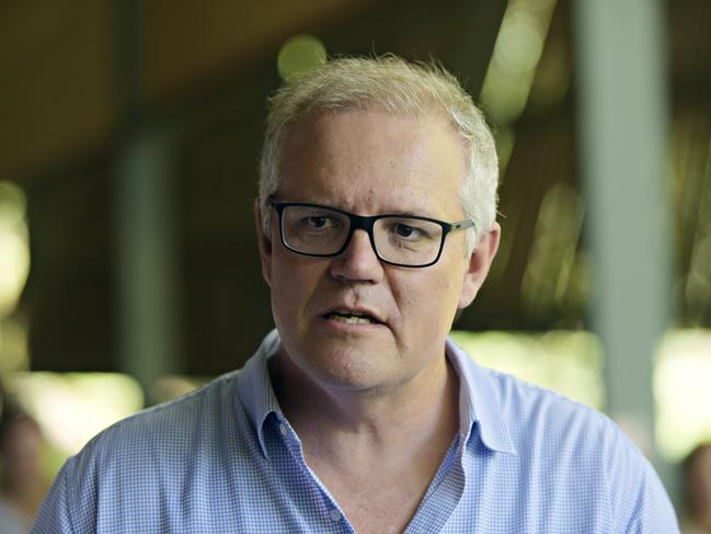 Prime Minister Scott Morrison has threatened to revoke councils’ rights to hold citizenship ceremonies if they refuse to hold them on Australia Day. Picture: AAP