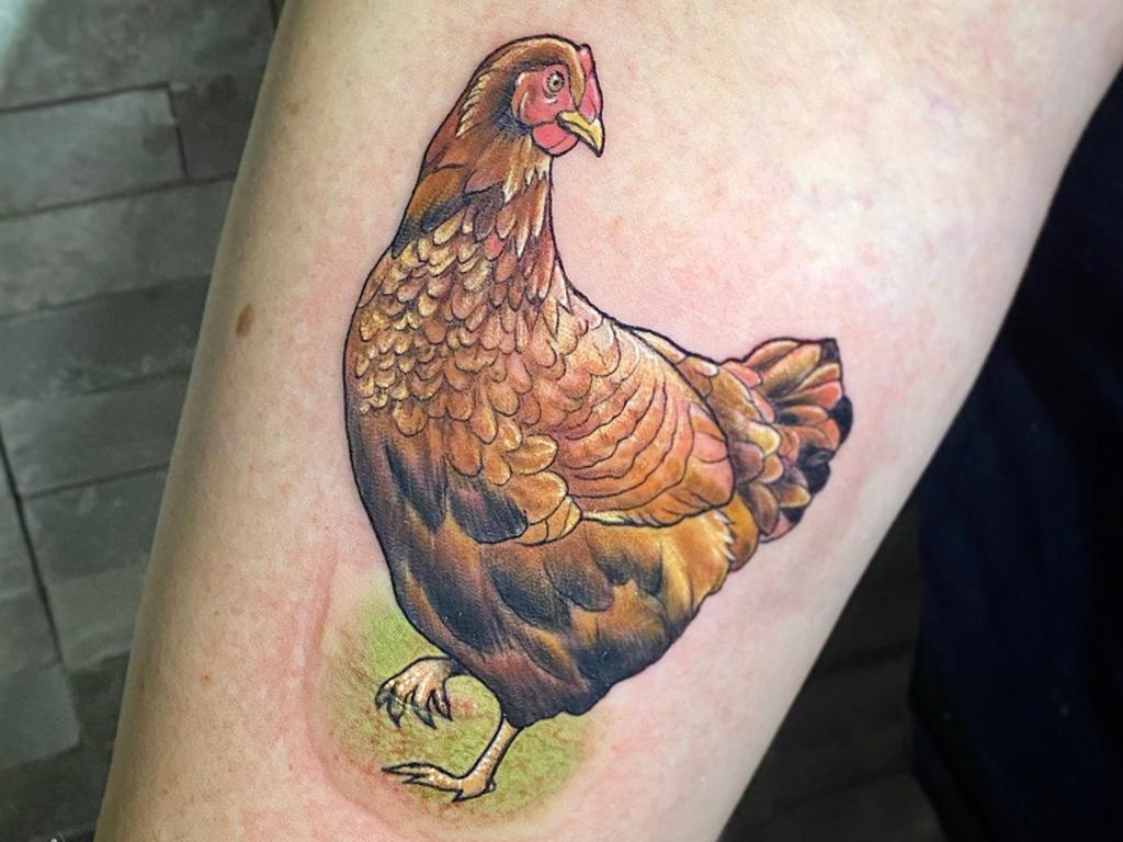 Tattoo Artist Ash Mars Has Chickens In Sights For Sala Festival The Advertiser