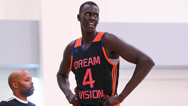 Makur Maker is hoping to be a first-round pick in the NBA Draft.