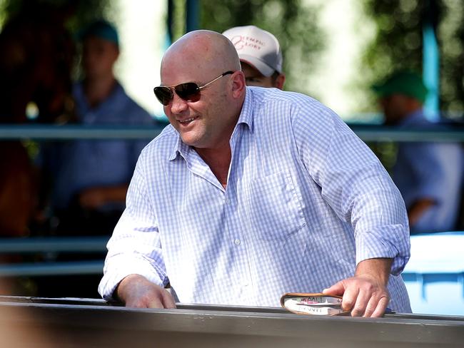 Peter Moody at the Australian Easter yearling sale at Newmarket. Picture: Gregg Porteous