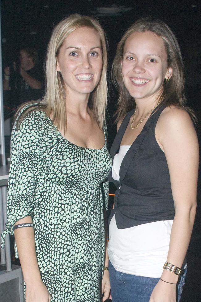 Socials, Chasing Gravity and Eyes Down Fire at Doors Nightclub, Mackay : Samantha Nowlan and Kristina Kalabic.