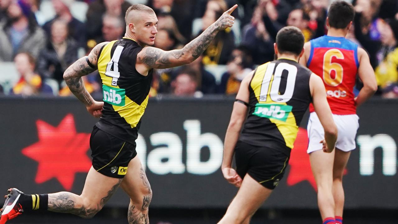 Could Dustin Martin take out the award? Photo: Michael Dodge/AAP Image.