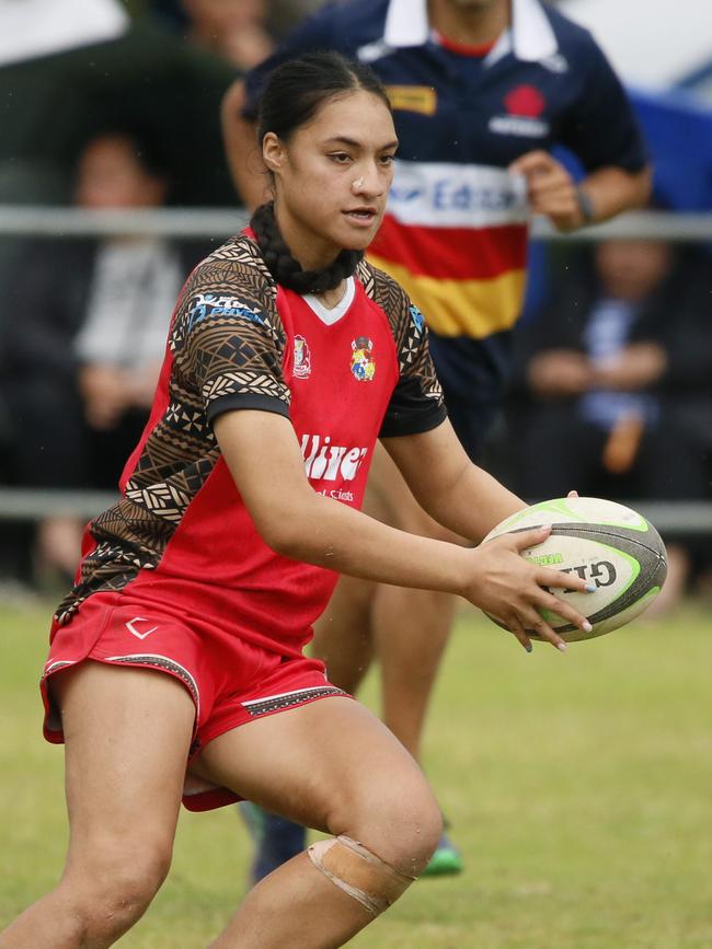 Pasifika Youth Cup rugby action 2023.