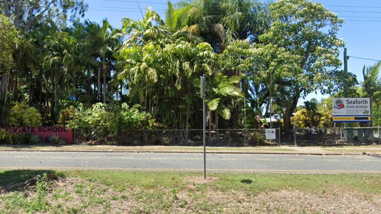 Seaforth State School is a small regional school about 40 minutes' drive northeast of Mackay. Picture: Google Maps