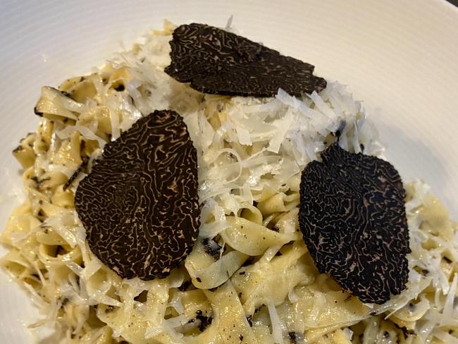 EMBARGO FOR TWAM 11 SEP 2021  FEE APPLIESEgg pasta with truffle sauce for Lethlean column