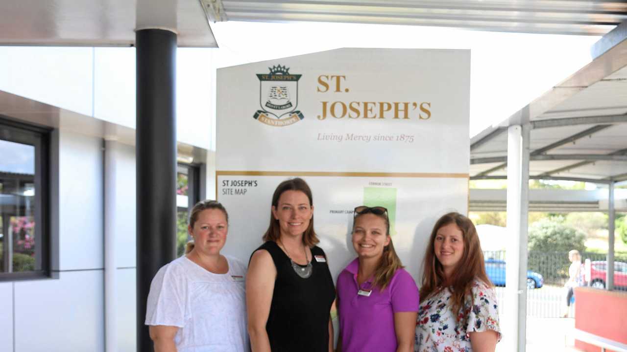 New staff at St Joseph&#39;s. Picture: Contributed