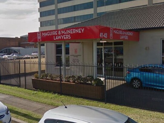 Maguire and McInerney lawyers Wollongong. Pic: Google Maps.