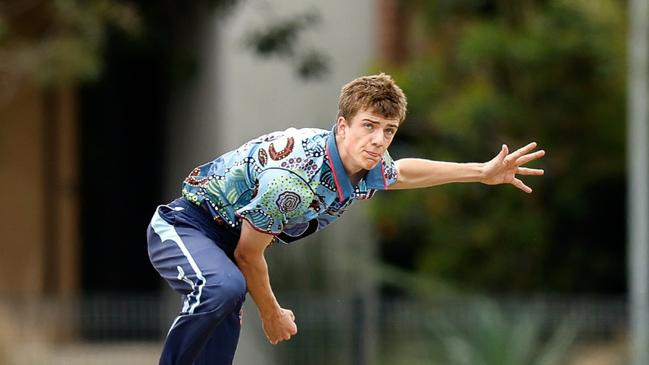 Jonah Rheinberger is a talented leg-spinner. Picture: supplied