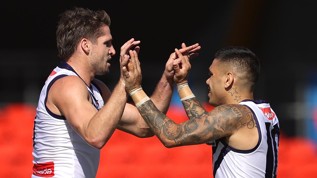 Fremantle have done away with North Melbourne (Photo by Chris Hyde/Getty Images)