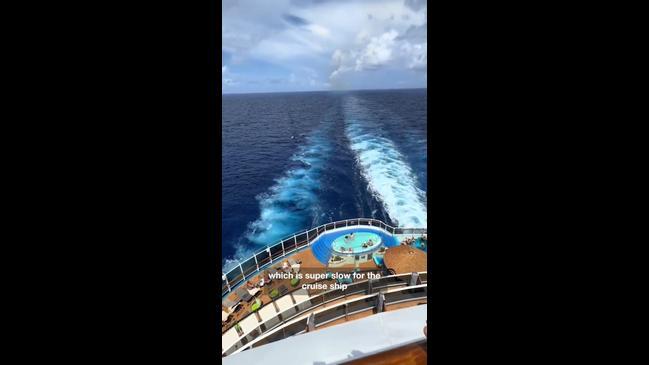 Viral clip shows issue with Carnival Vista ship