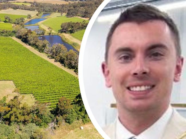 An embattled millionaire entrepreneur and founder of the Adelaide 500’s main sponsor faces losing two sprawling South Australianvineyards to pay disputed unpaid debts.