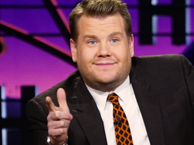 James Corden coronavirus comedy special for HiberNation - Host James Coren on "The Late Late Show". Picture: Supplied/Ten