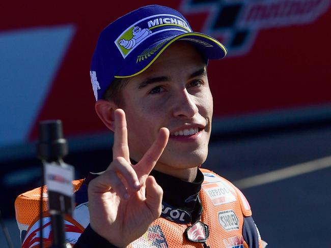 Honda’s Marc Marquez.