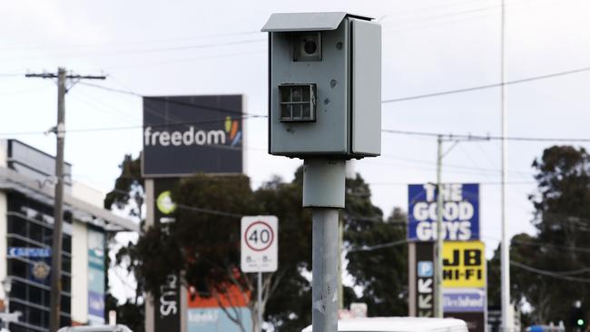 Motorists approaching speed traps will be warned to slow down by speed camera workers Picture: Paul Loughnan