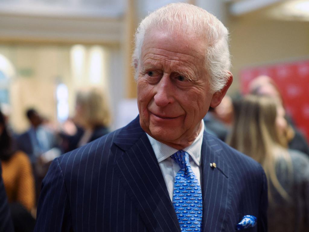 King Charles during a visit to the Disasters Emergency Committee in London. Picture: Getty Images