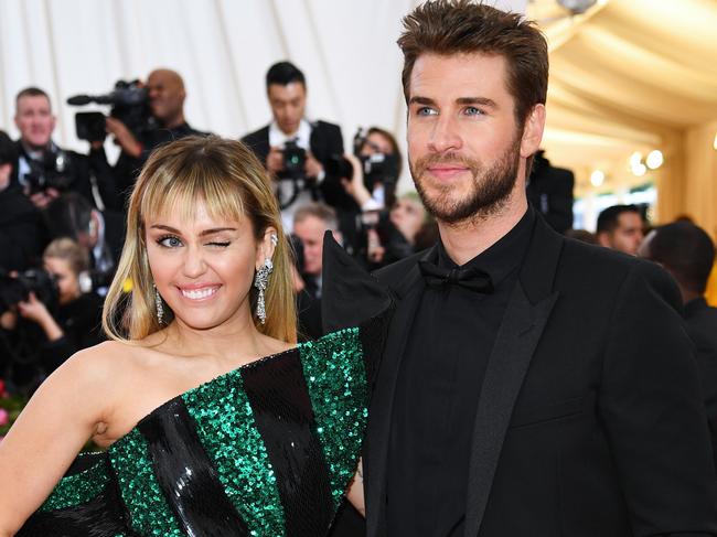 Miley Cyrus and Liam Hemsworth have ended their marriage. Picture: Getty