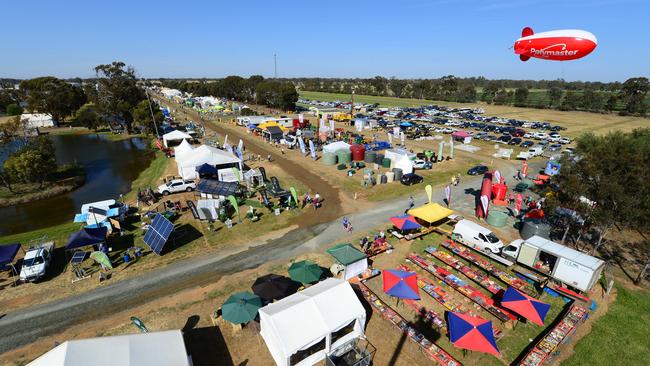 Annual drawcard: A previous Elmore &amp; District Machinery Field Days, which this year is to be held from October 3 to 5. Picture: Zoe Phillips