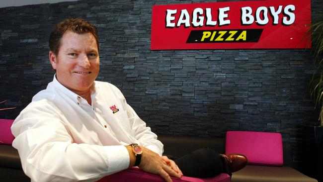 Eagle Boys pizza CEO Tom Potter left school at 15.