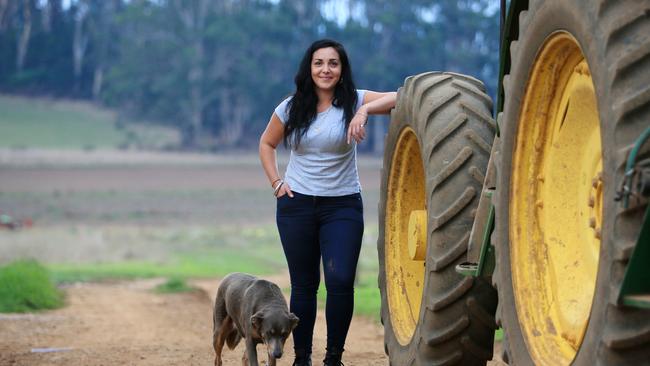 VFF president Emma Germano has blasted the condition of the state’s roads. Picture: Aaron Francis