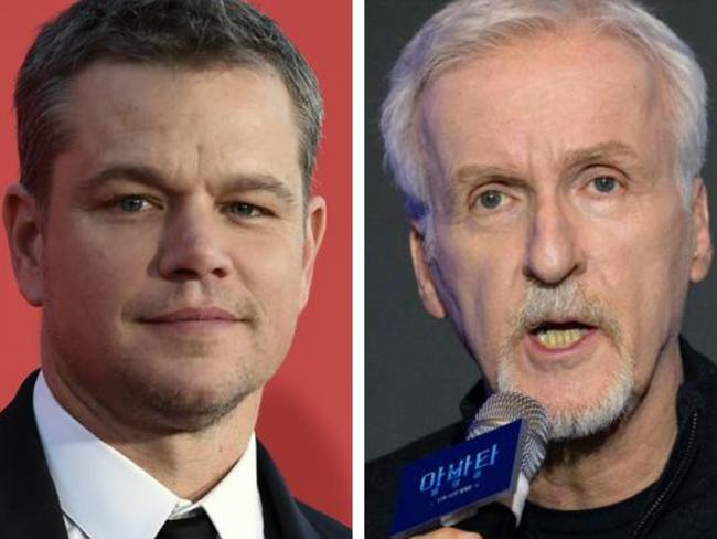 Matt Damon James Cameron split