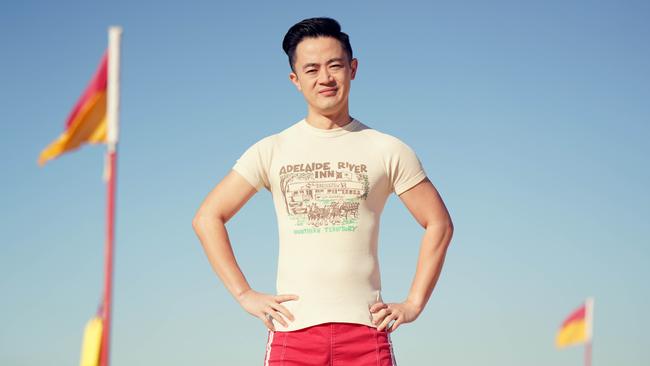 Benjamin Law in a scene from the documentary TV series Waltzing the Dragon. Picture: ABC