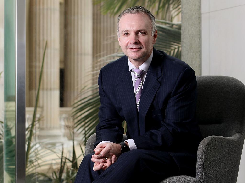 HOLD FOR QBM: New Aurizon chief executive Andrew Harding at their offices on Eagle Street. Pics Tara Croser.