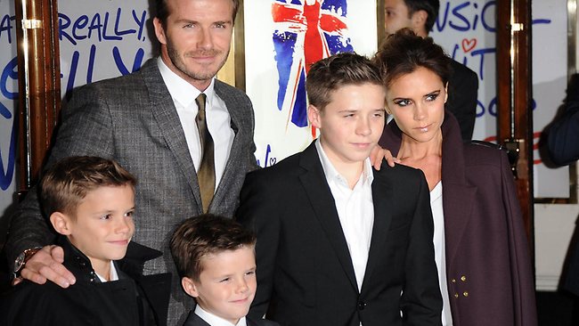 posh spice and david beckham kids