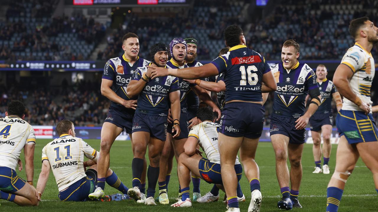 The Eels have dropped out of the top eight and must bounce back from last week’s heavy loss to the Storm. Picture: Daniel Pockett/Getty Images