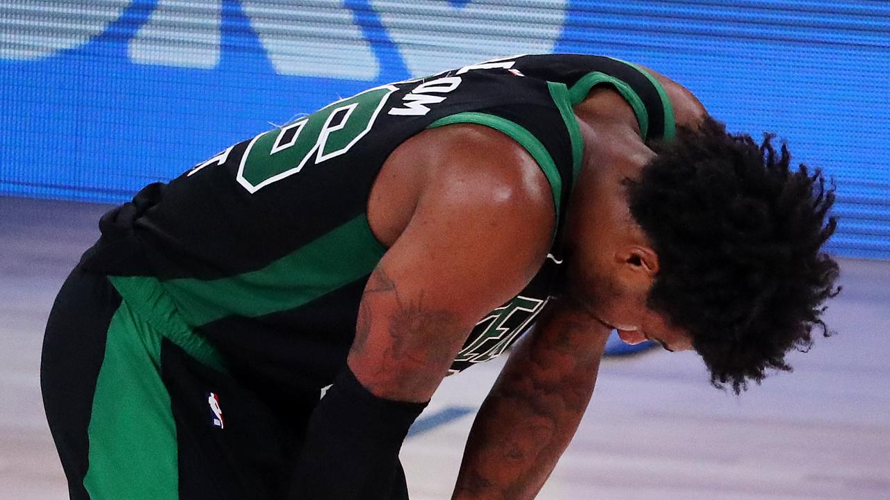 Marcus Smart spoke openly about the spat. (Photo by Michael Reaves/Getty Images)