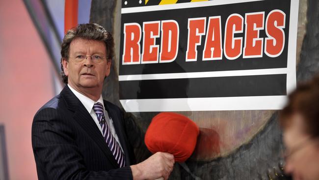Red Symons judging Red Faces on Hey Hey It's Saturday.