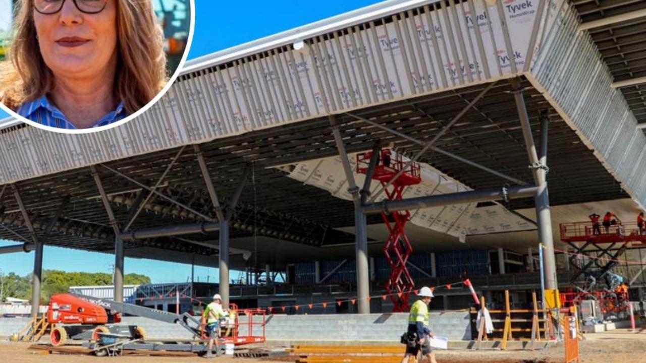 The price tag for Bundaberg’s controversial new aquatic centre has been revealed as just shy of $90 million, according to new figures released by the council and Mayor Helen Blackburn (inset).