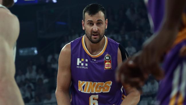 Bogut spent too much time sitting down. Photo: AAP Image/David Crosling