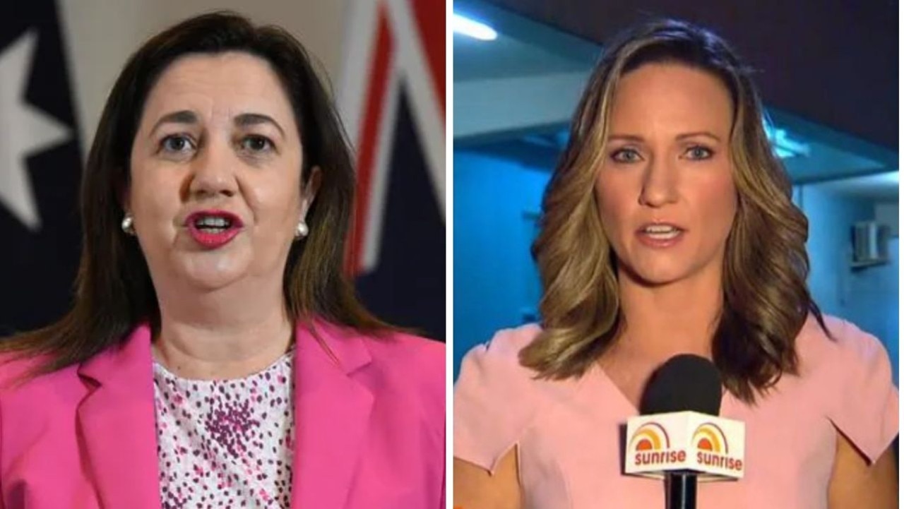 The Queensland Premier dismissed Channel 7's Bianca Stone.