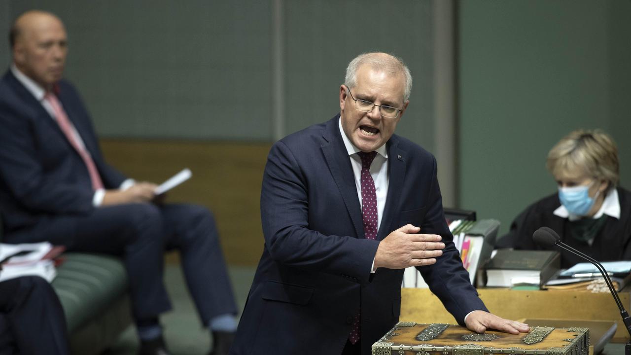 Prime Minister Scott Morrison has said he was concerned over the situation with China. Picture: NCA NewsWire / Gary Ramage