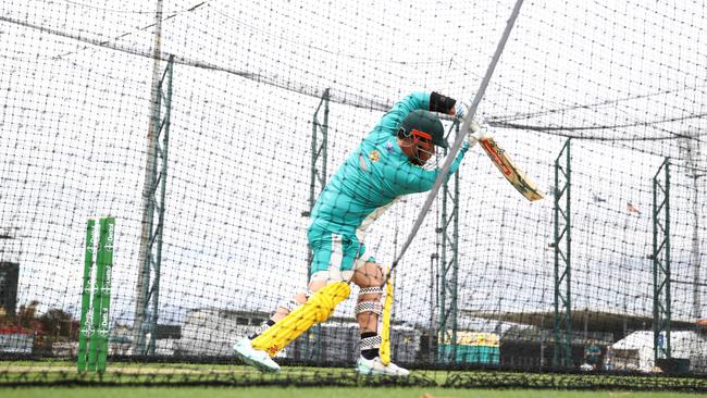 Aaron Finch has taken part in a special net session to adapt to the sort of bowling he can expect from Trent Boult.