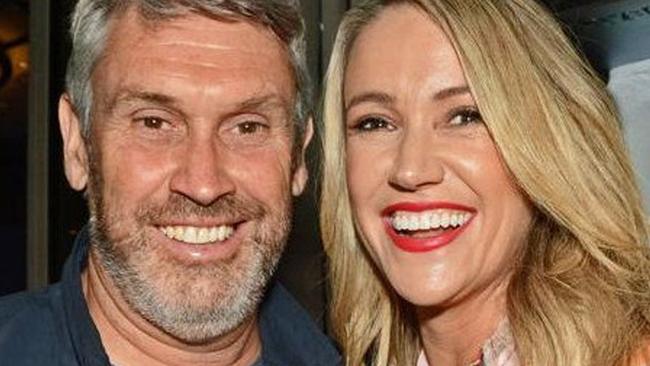 David Gyngell and wife Leila McKinnon.