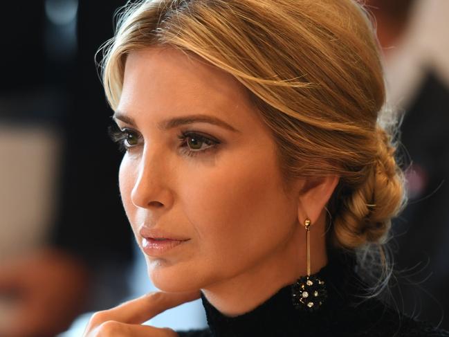 Ivanka Trump attends the event "A Call to Action to End Forced Labour, Modern Slavery and Human Trafficking" on September 19, 2017 at the United Nations in New York.  / AFP PHOTO / DON EMMERT