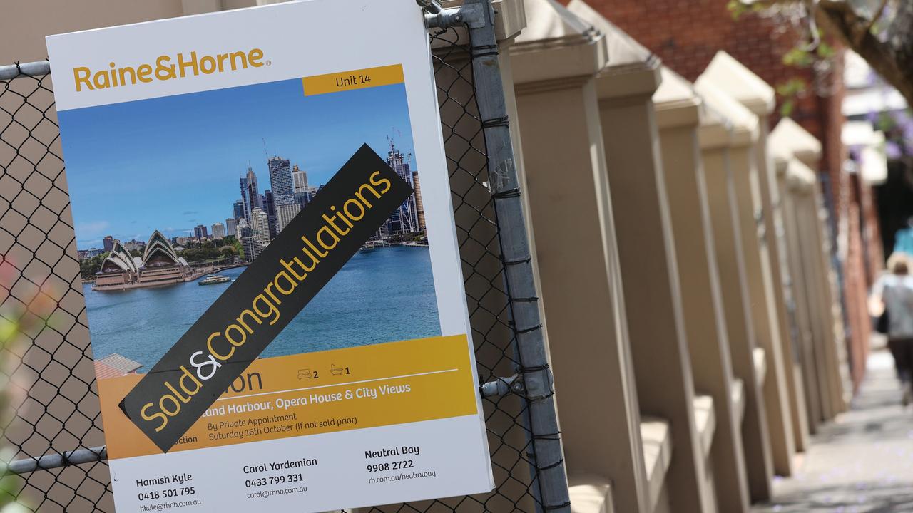 RBA has warned house prices could fall by 15 per cent. Picture: David Swift/NCA NewsWire